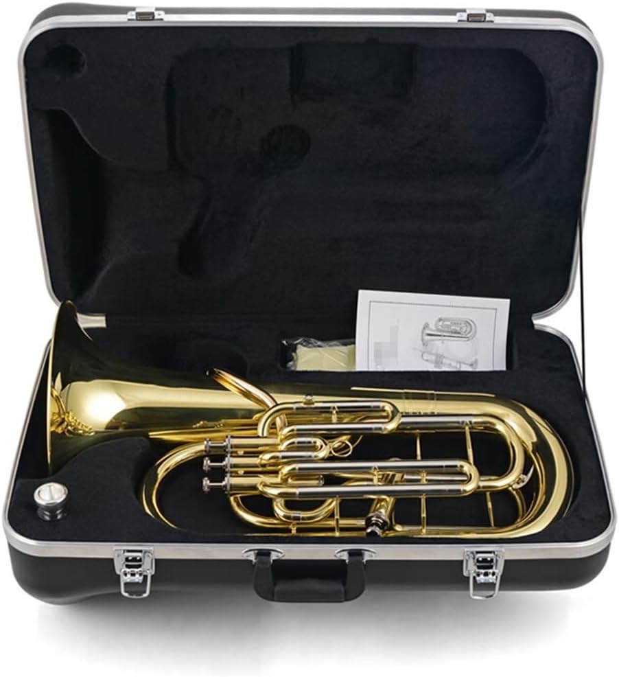 Beginner euphonium Professional Four-key Euphonium 3+1 B Flat Tune Band School Playing B Flat Tune