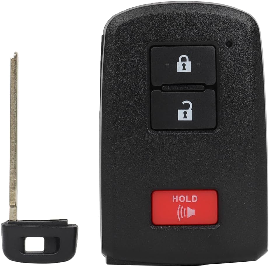 1 Pack 3 buttons Remote Control Car Key Fob 2014-2018 for Ram 1500 3.0L,2013-2019 for Ram 1500 3.6L HYQ14FBA,89904-0E090,89904-0E091,89904-0E092