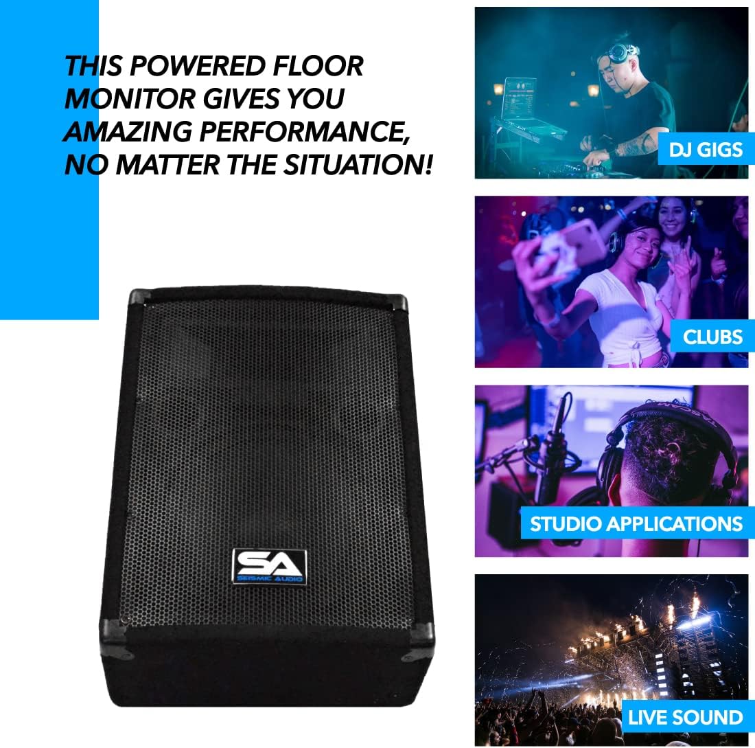 Seismic Audio - SA-10MT-PW - Powered 2-Way 10