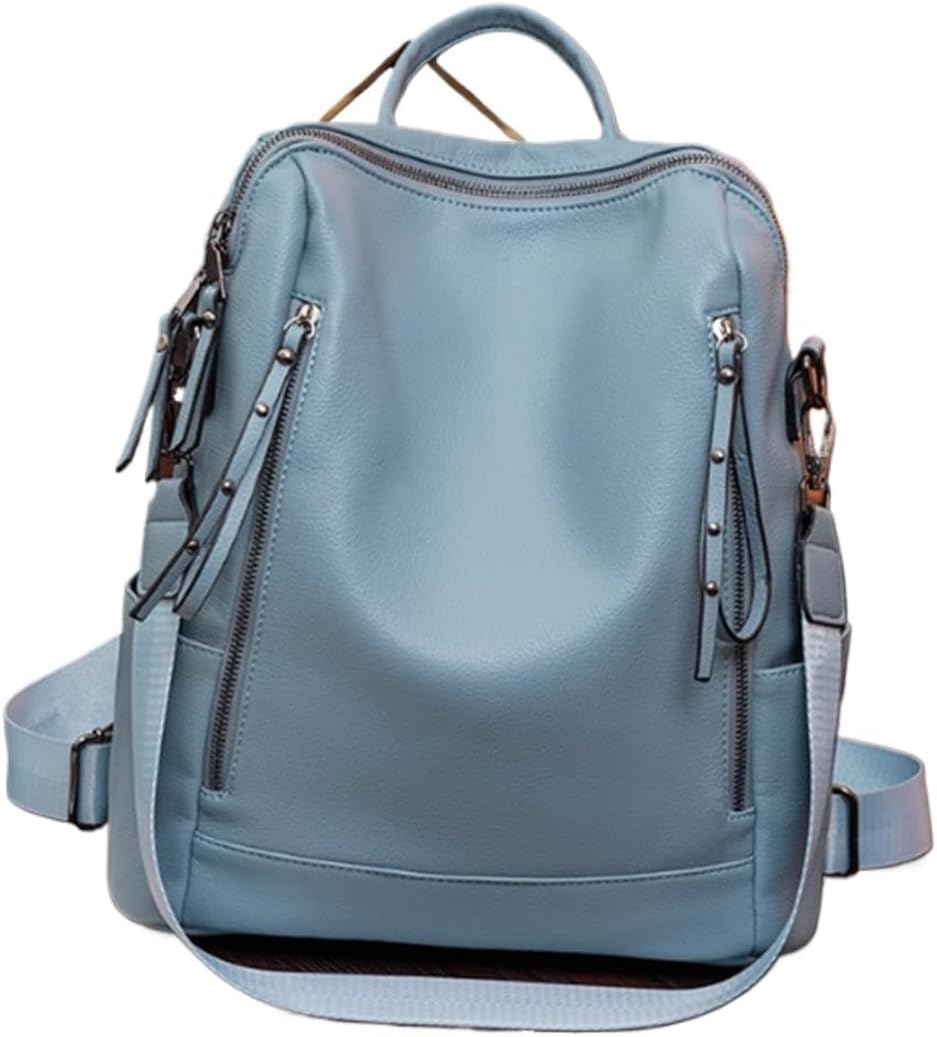 Backpack Women's Trend Anti-theft Single Shoulder Dual-purpose Bag Business Commuting(A)