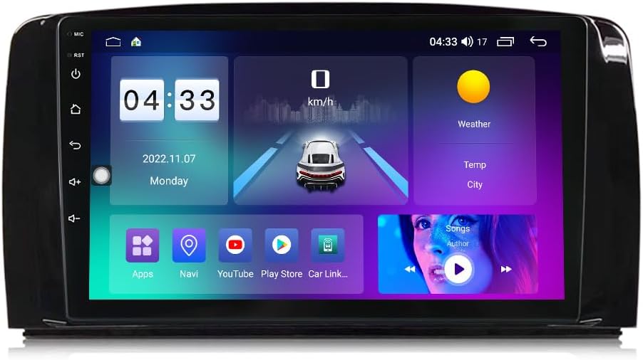 Car Stereo Radio for Benz R-Class R300 07-11…