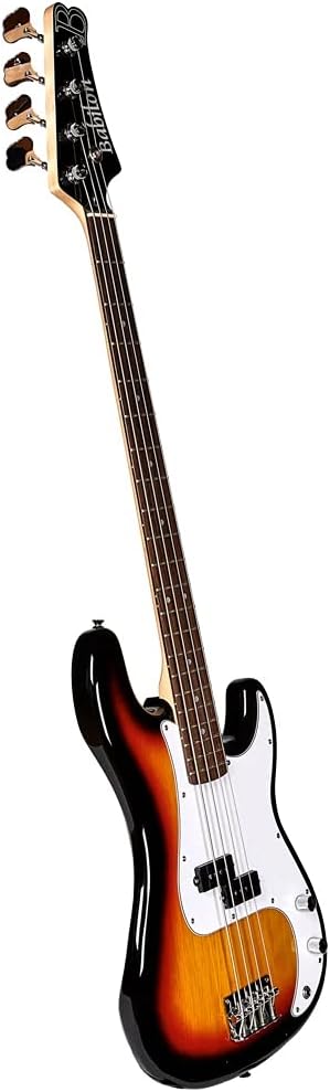 Electric Bass Guitar Bundle Sunburst
