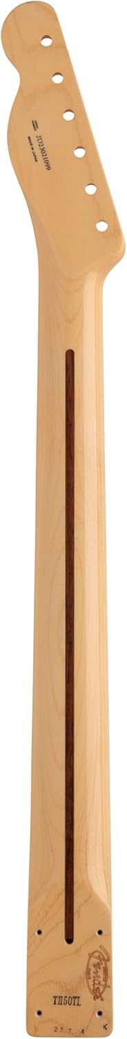 Fender Traditional II 50's Telecaster Guitar Neck, Made in Japan Series, 21 Vintage Frets, U Shape, Maple Fingerboard