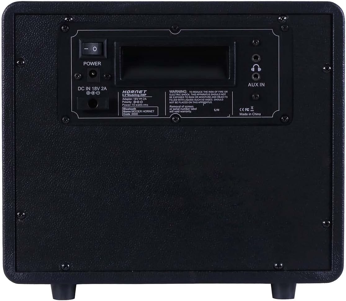 MOOER Guitar Amplifier Combo 15W, Practice Amp with 9 Digital Amp Models, 6.5