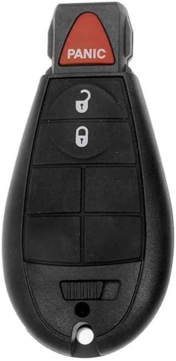 KarParts360 for Dodge Grand Caravan 2008-2017 Keyless Entry Remote | Black Color | 3 Buttons | Replacement for 5026101AD, 5026376