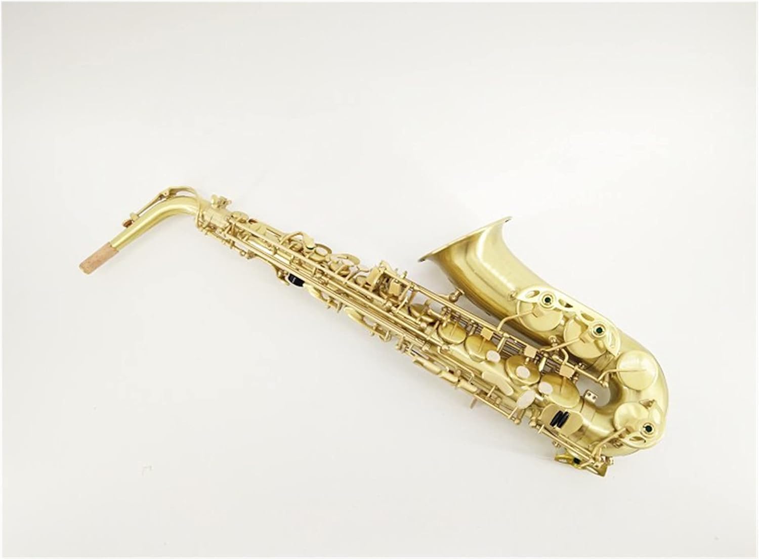 Professional Saxophone E-Flat Alto Saxophone/Wind Instrument Brushed Saxophone is Suitable for Beginners, Children and Ladies Brass Sax Beginners Kit