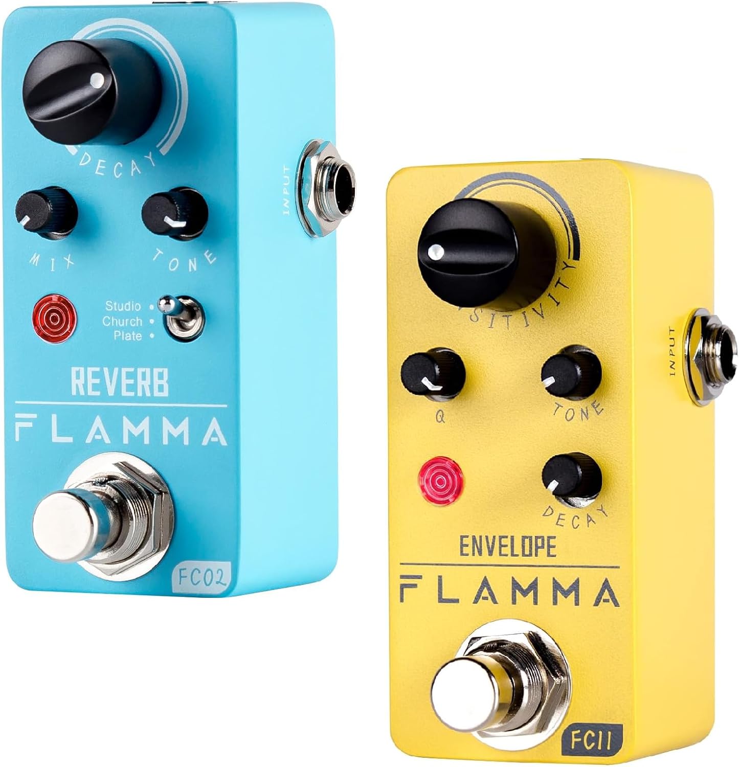 FLAMMA FC02 Reverb Pedal and FC11 Auto Wah Pedal