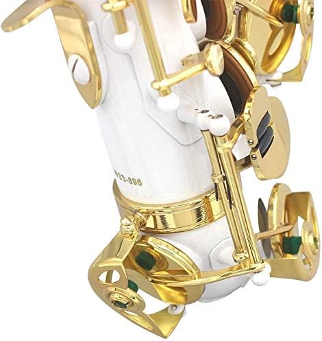 Alto Saxophone - E-Flat Alto Saxophone/Wind Instrument, Ceramic White