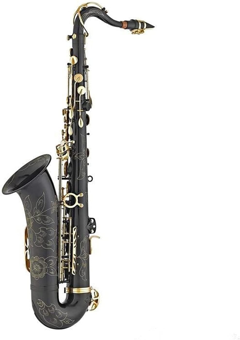 Black Nickel Gold Key Tenor Saxophone Support Professional Tenor Sax with Case Complete Accessories Student Saxophone