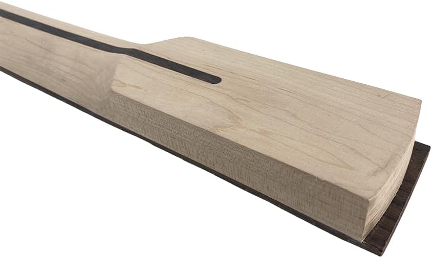 4-String Electric Bass Guitar Neck - 22 Frets, 34