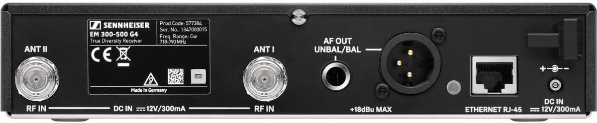 Sennheiser Wireless Lavalier Set ew 500 G4-MKE2-AW+),Gold