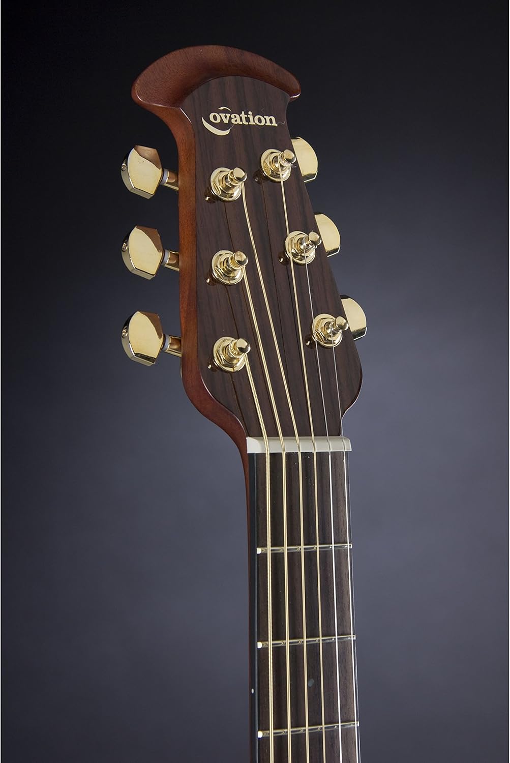 Ovation CE44P-SM Acoustic-Electric Guitar, Spalted Maple