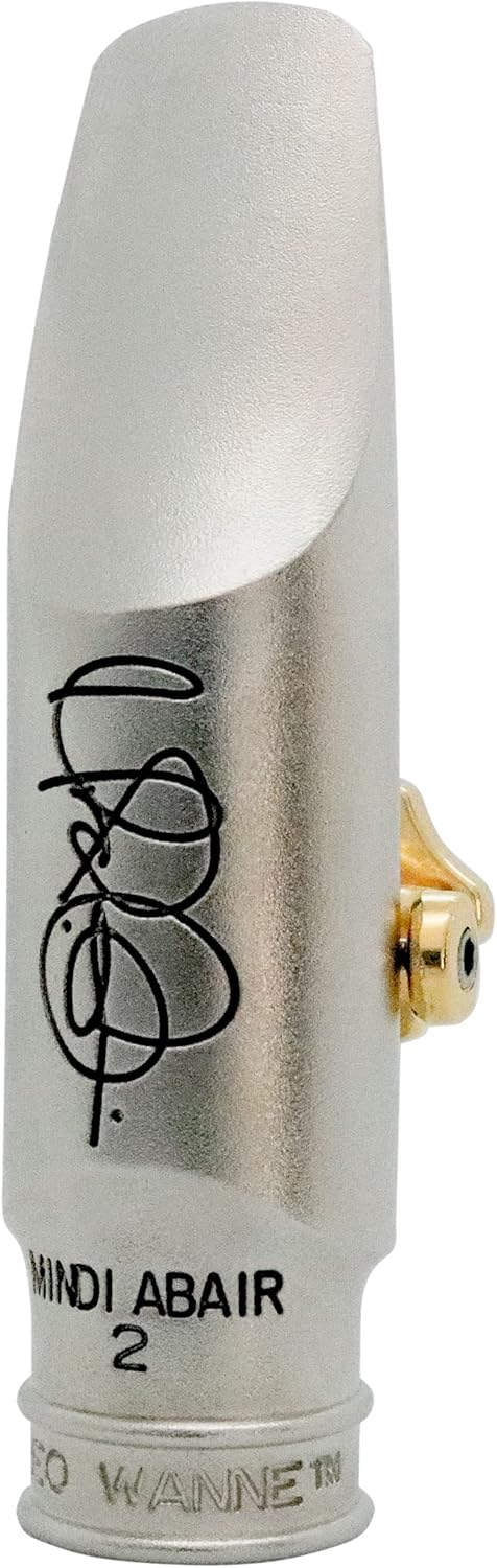 Theo Wanne MINDI ABAIR 2 Signature Alto Mouthpiece - The Ultimate Powerhouse Alto Mouthpiece with Swept-Step Baffle, Elliptical Window - Small-Stadium-Chamber Design