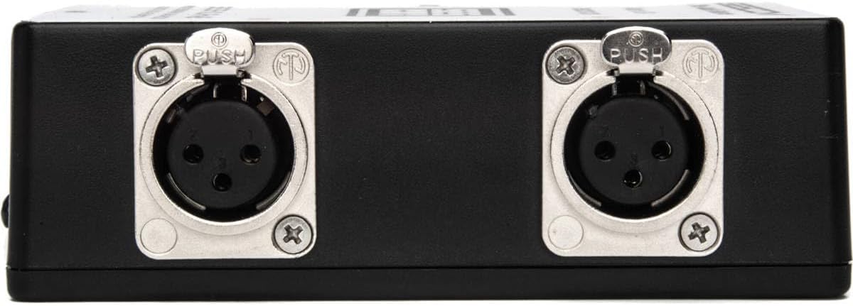 Sescom SES-XLR-AB Balanced Audio Pro Grade XLR A/B Passive Switch, 2 Female XLR to 1 Male XLR