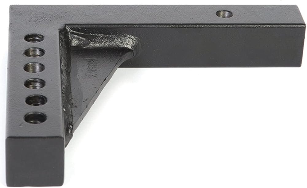 Husky Towing 30857 Weight Distribution Hitch Shank 2 Inch Receiver, 10 Inch Length 7.5 Inch Rise 9.5 Inch Drop 6,000 lb Shank 14,000 lb WD Capacity Powder-Coated Black Steel