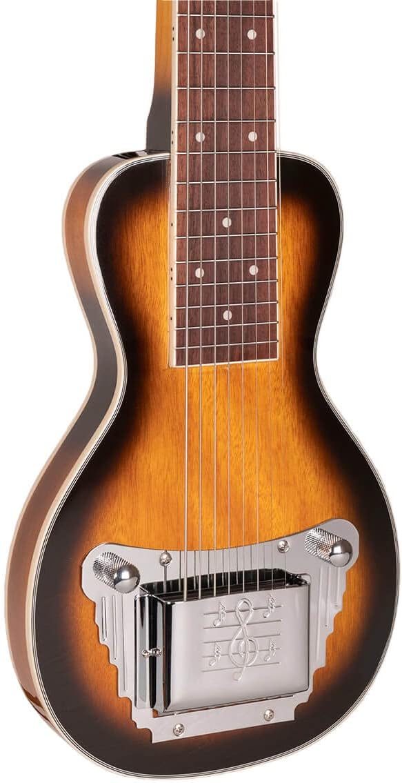 Gold Tone LS-8 Lap Steel Guitar (Eight String, Two Tone Tobacco),Sunburst