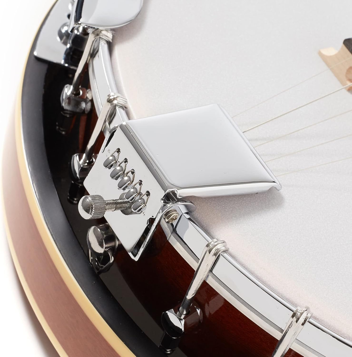 Jameson Guitars 5-String Banjo 24 Bracket with Closed Solid Back and Geared 5th Tuner