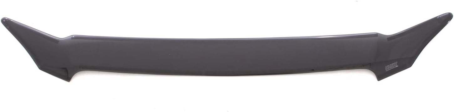 Husky Liners Aeroskin Hood Protector | Fits 2003-2008 Toyota Corolla | Low Profile Deflector/Bug Shield - 1 pc., Smoke | 2840039
