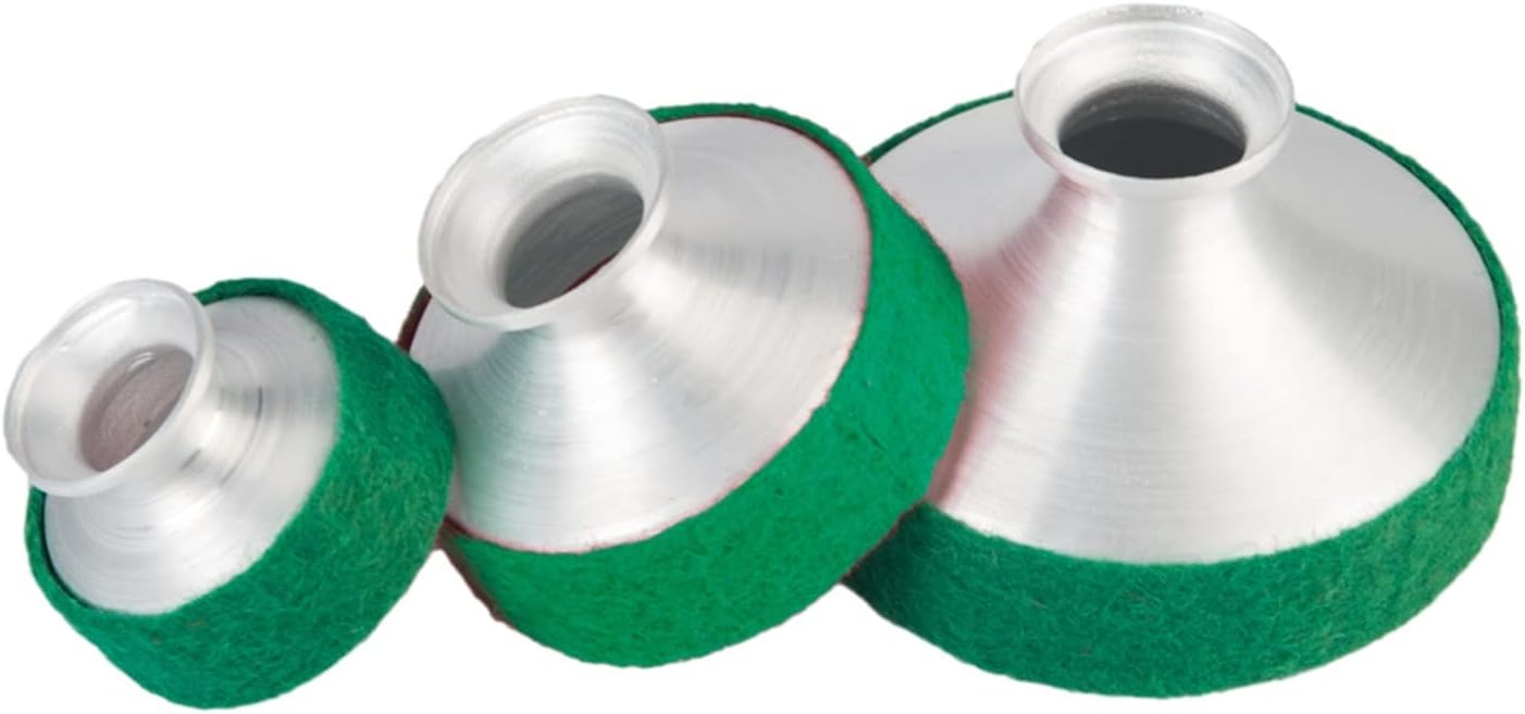 Saxophone Parts Aluminum Alloy Saxophone Mute 3Pcs Sax Sound Dampener Practice Silencer