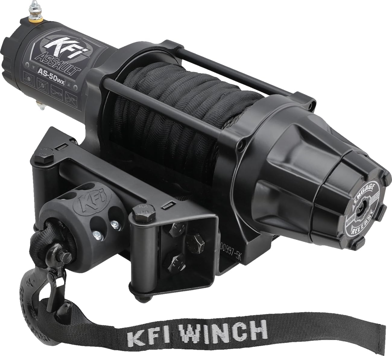 KFI 5000LB WIDE ASSAULT SERIES WINCH