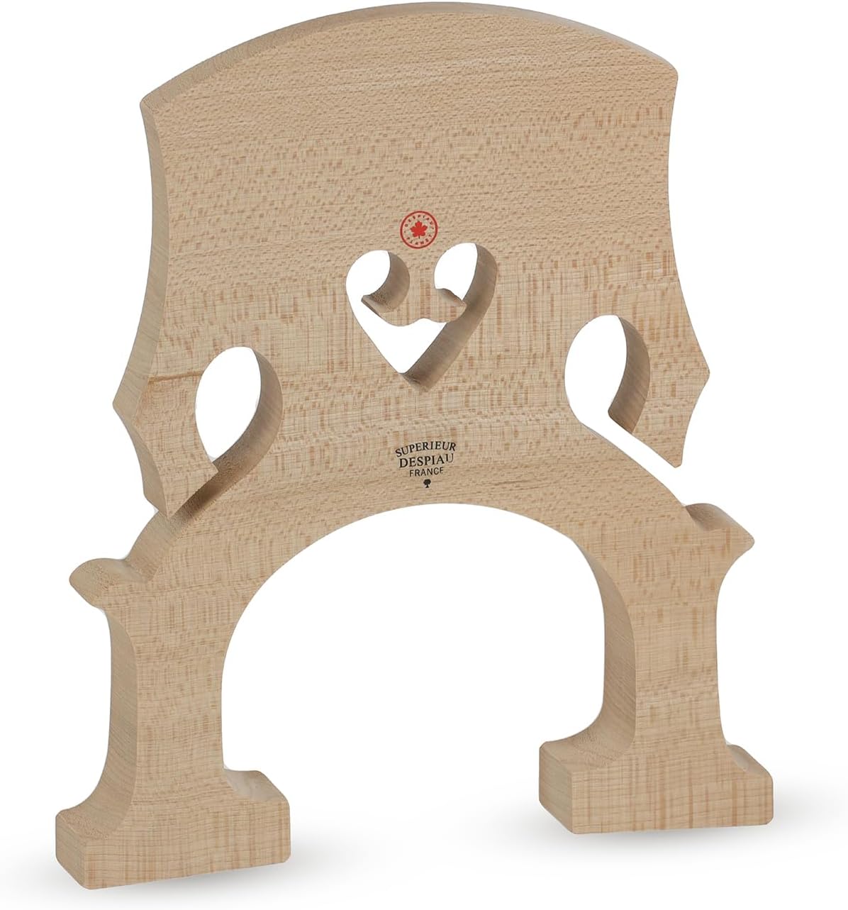 Despiau bass bridge, double bass bridge Planet C 3/4 foot width 150, with contribution to nature conservation