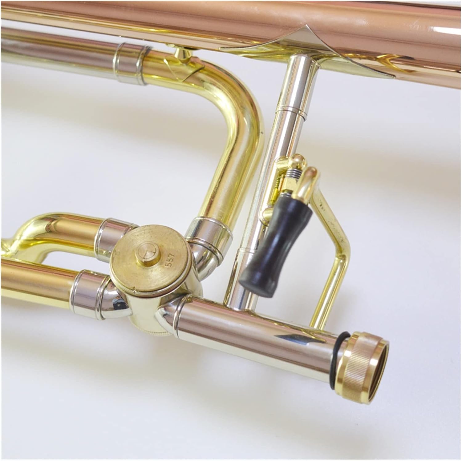 FLFL Student Trombone Phosphor Bronze with B Flat and F Tenor Tone Sandhi for Beginners