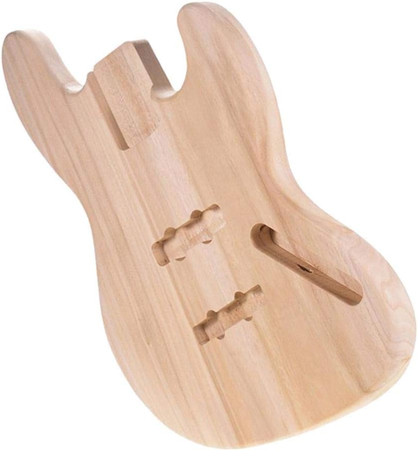 Electric Guitar Body for JB Bass, Unfinished Barrel Material