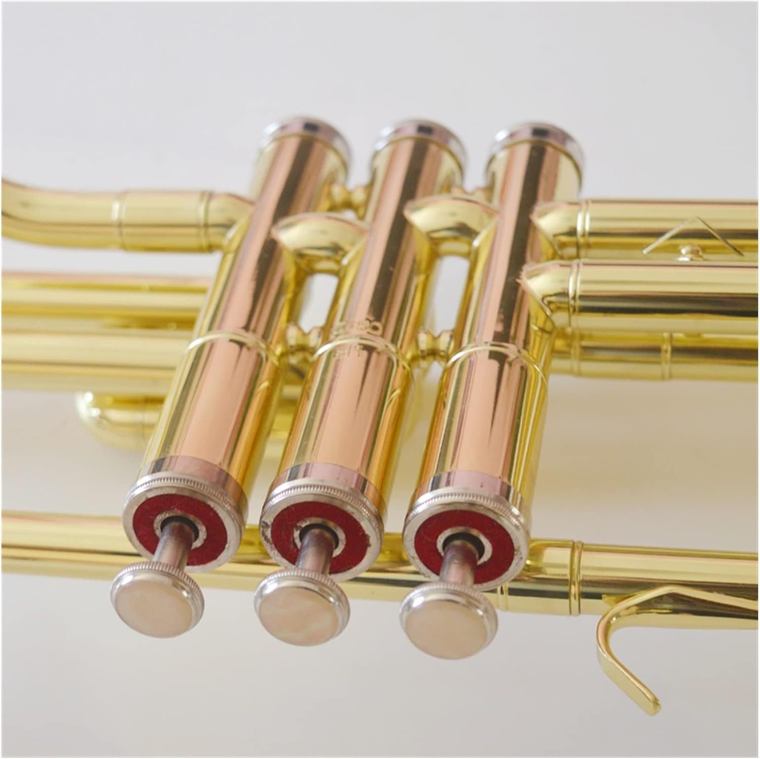 FLFL Student Trombone B-Flat Three-Key Trombone Instrument is Suitable for Beginners' Grade Examination Orchestra Performance