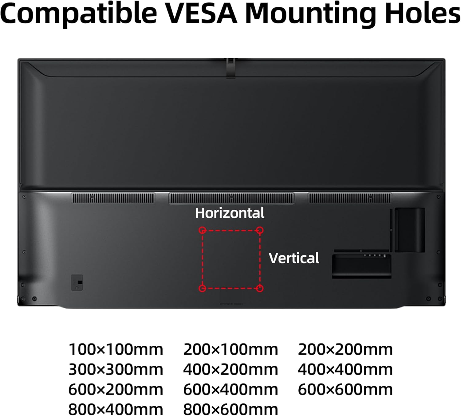 Corner Full Motion TV Wall Mount for 70,75,85,86,98,100,110,120 Inch TVs, Heavy Duty Ultra-Thin Tilt Extension Adjustable TV Bracket,VESA 300x100 to 800x600,Holds up to 396 lbs,DY886