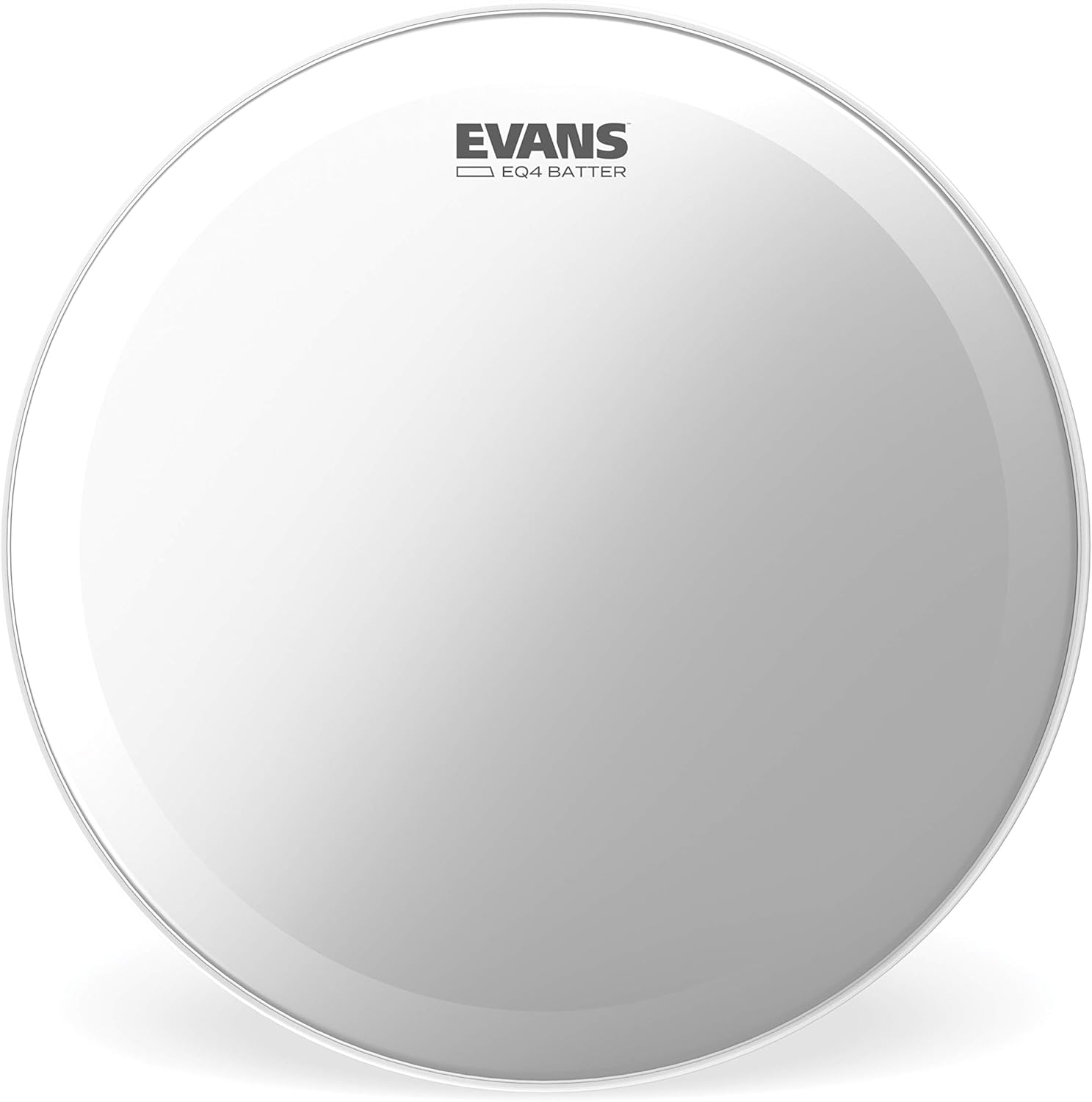 Evans EQ4 Frosted Bass Drum Head, 24 Inch