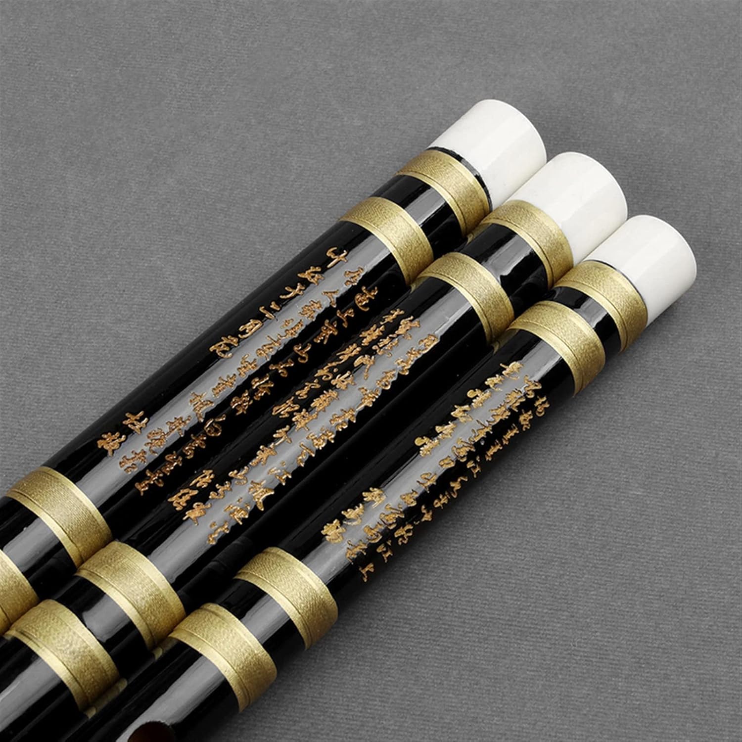 TSTS Chinese Bamboo Flute 12 Holes Chinese Traditional Dizi Woodwind Bamboo Flute Musical Instruments Handmade for Beginners (Color : G Key)