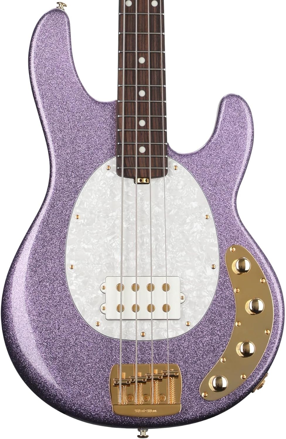 Ernie Ball Music Man StingRay Special Bass Guitar - Amethyst Sparkle with Rosewood Fingerboard