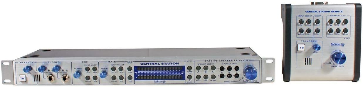 PreSonus Central Station Plus: Studio Control Center with Remote Control