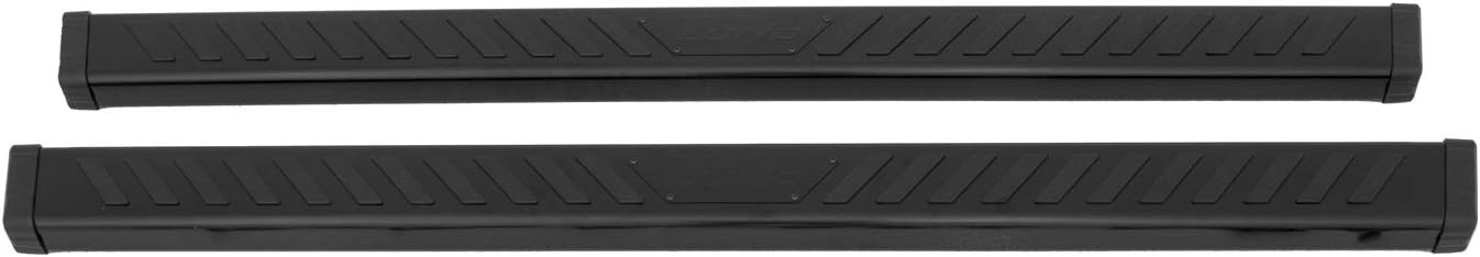 Lund 28565041 Summit Ridge 2.0 Black Stainless Steel Running Boards for 2007-2018 Toyota Tundra Double Cab