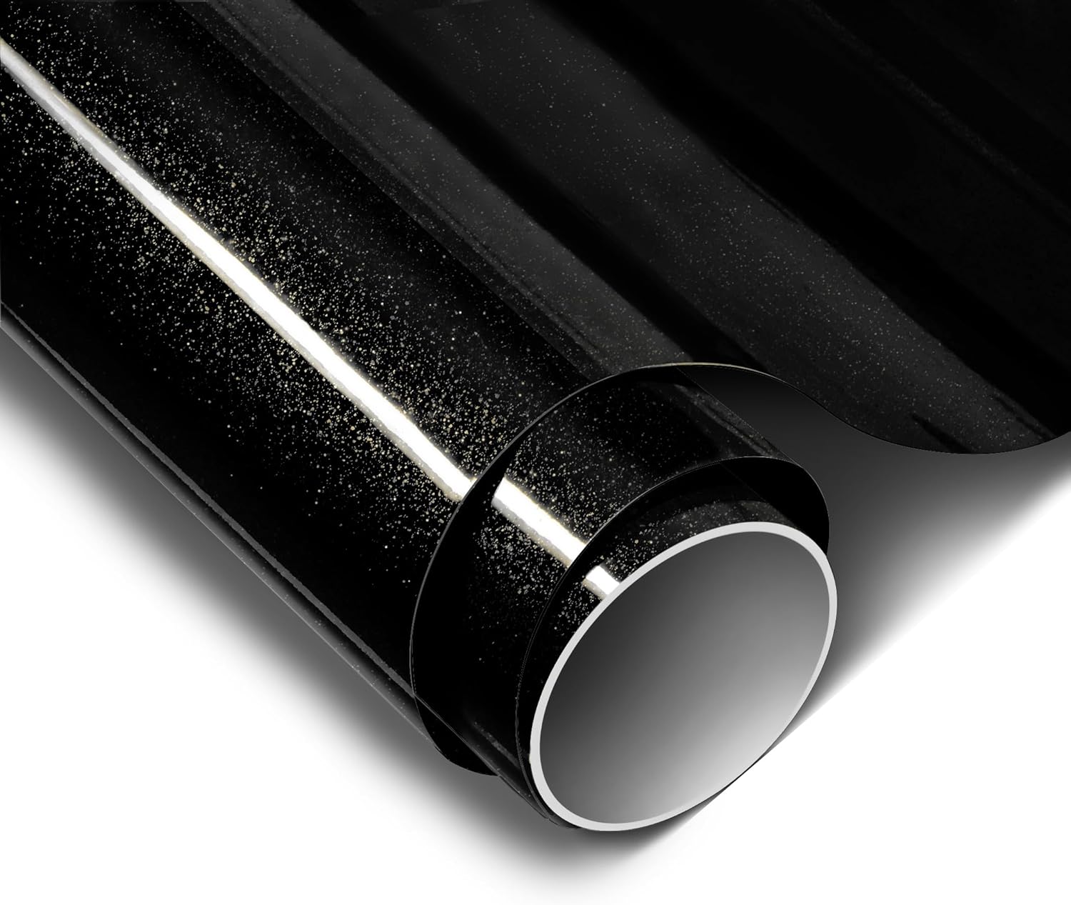 ColorFusion PPF by VViViD, Gloss Metallic Black Dry Apply PPF Vinyl Car Wrap Roll 6ft x 5ft