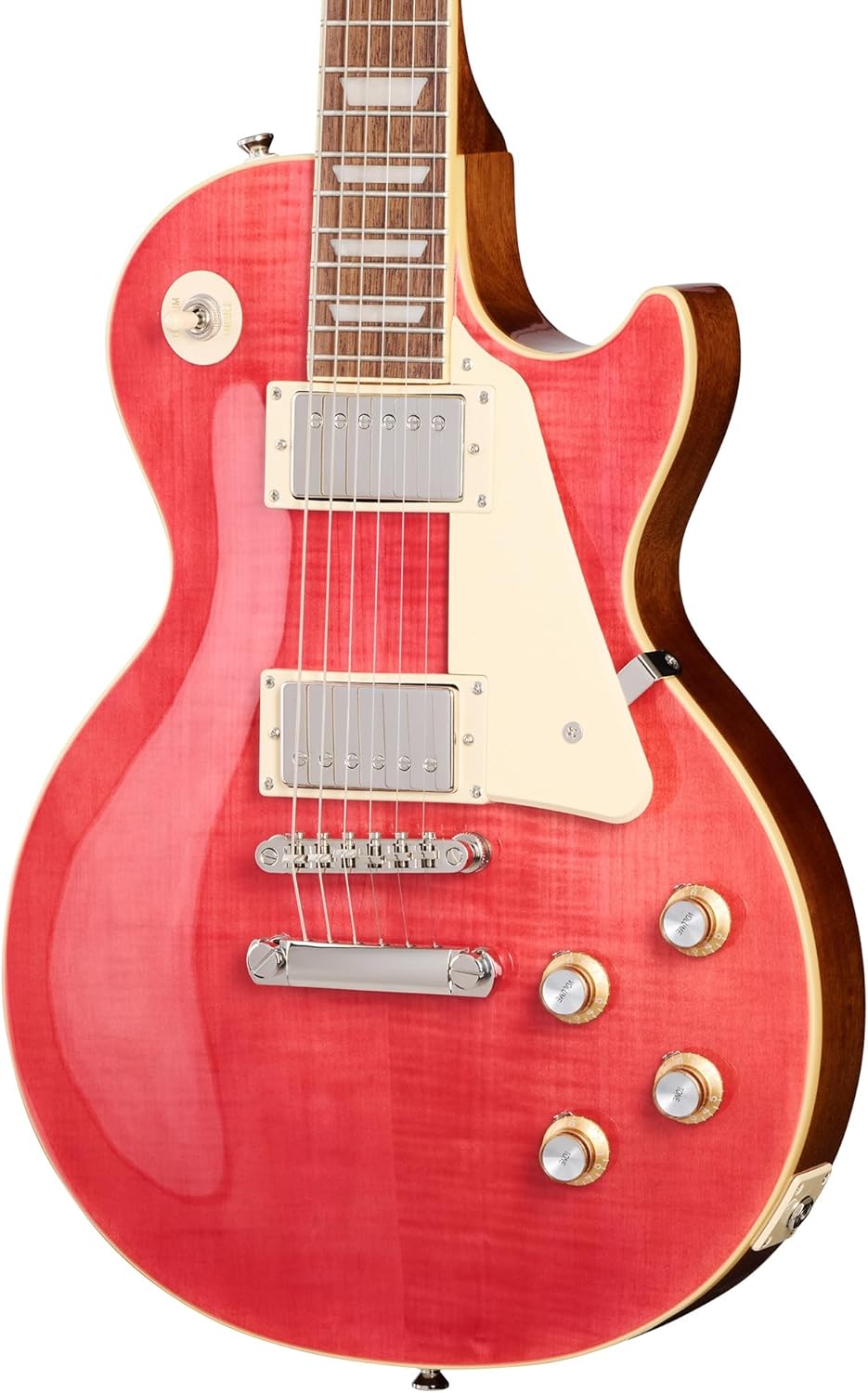 Epiphone Inspired by Gibson Les Paul Standard 60s, Fuchsia with Bag