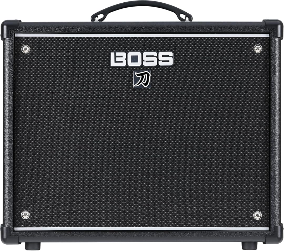 BOSS Katana-50 Gen 3 Guitar Amplifier | Compact 50-Watt Combo Amp | Custom 12-Inch Speaker | Evolved Tube Logic Sound | 12 Amp Characters | Onboard BOSS Effects | Advanced Connectivity & More