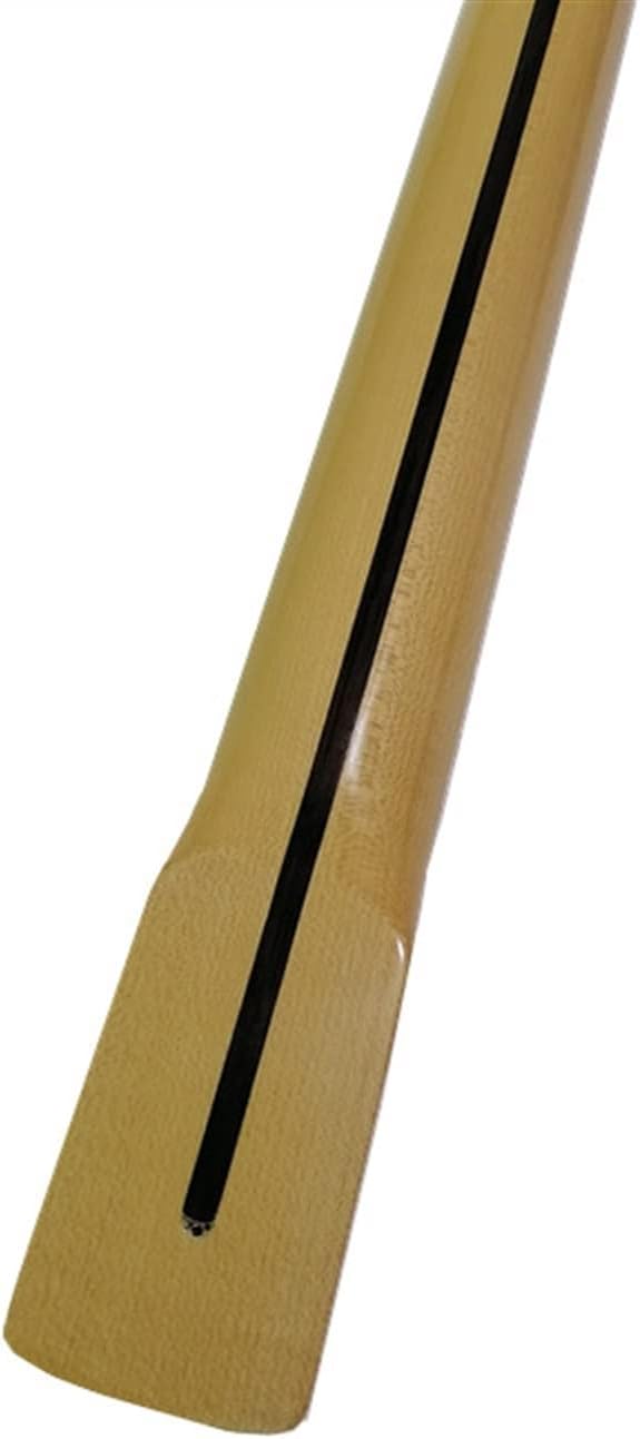 21 Frets Wood Color Maple Electric Guitar Neck Maple Fretboard Inlay Dots Guitar Accessories Unfinished Guitar Neck
