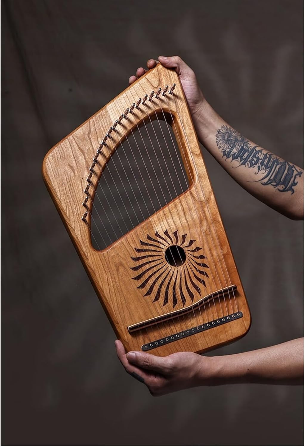 Lyre Harp Set 19-string Harp Is A Simple And Easy-to-learn Small String Instrument For Beginners