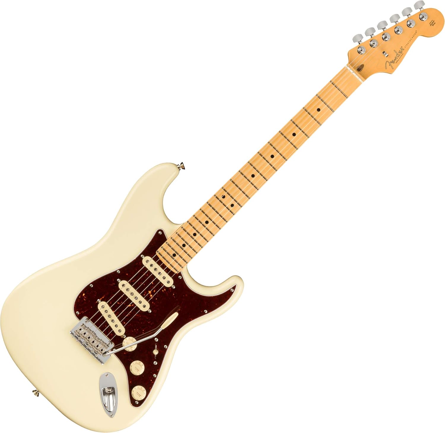 Fender American Professional II Stratocaster - Olympic White with Maple Fingerboard