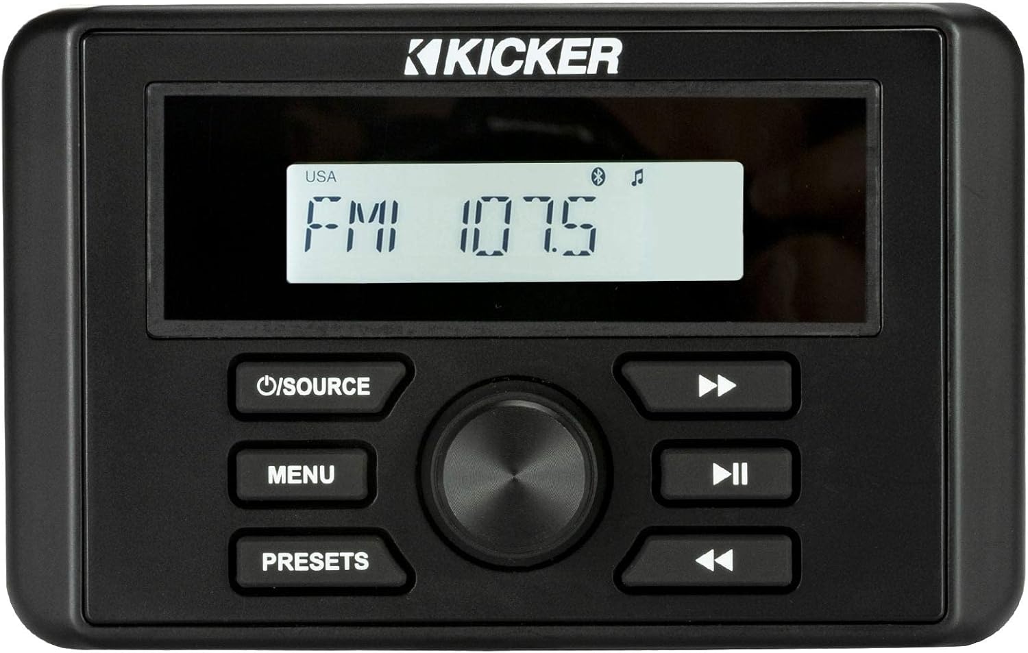 Kicker 46KMC3 Marine Gauge Media Receiver (Renewed)