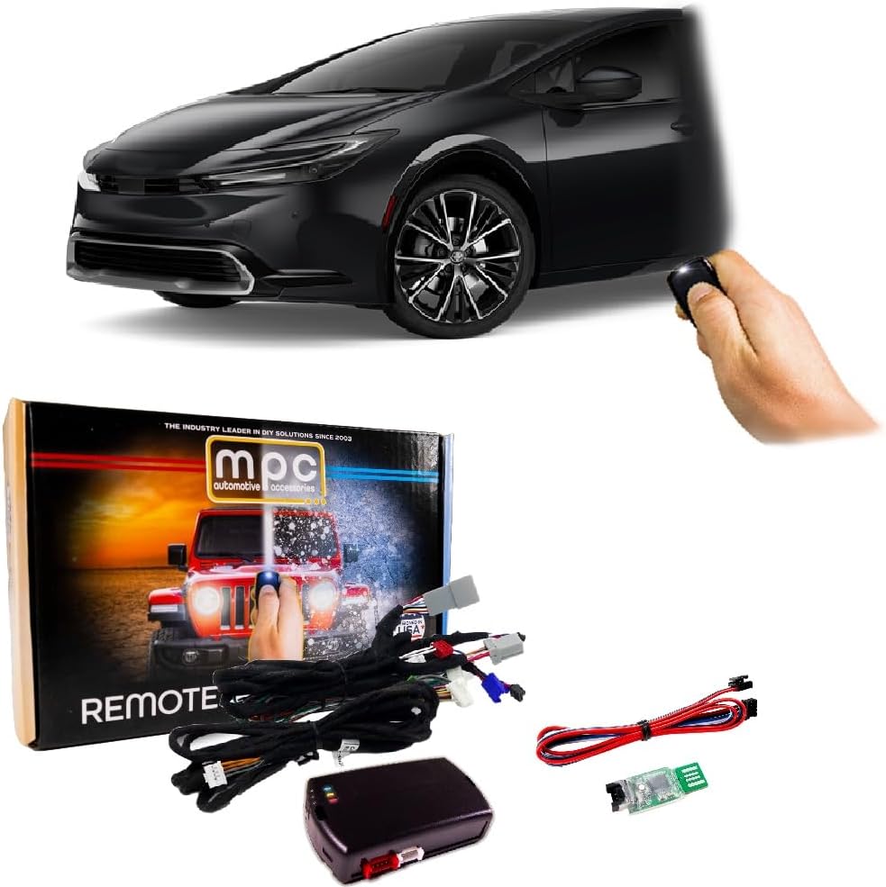 MPC Remote Start Kit Compatible with Toyota Prius Prime 2023-2024 || Plug and Play || Push Lock 3X to Start || USA Tech Support