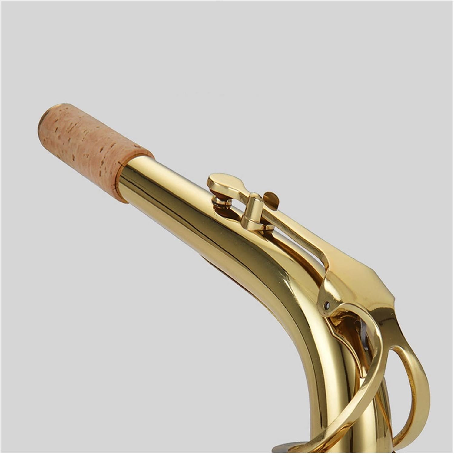 Drop-E Brass Alto Saxophone Natural Shell Button Wind Instrument Suitable for Beginners to Play Grade Test
