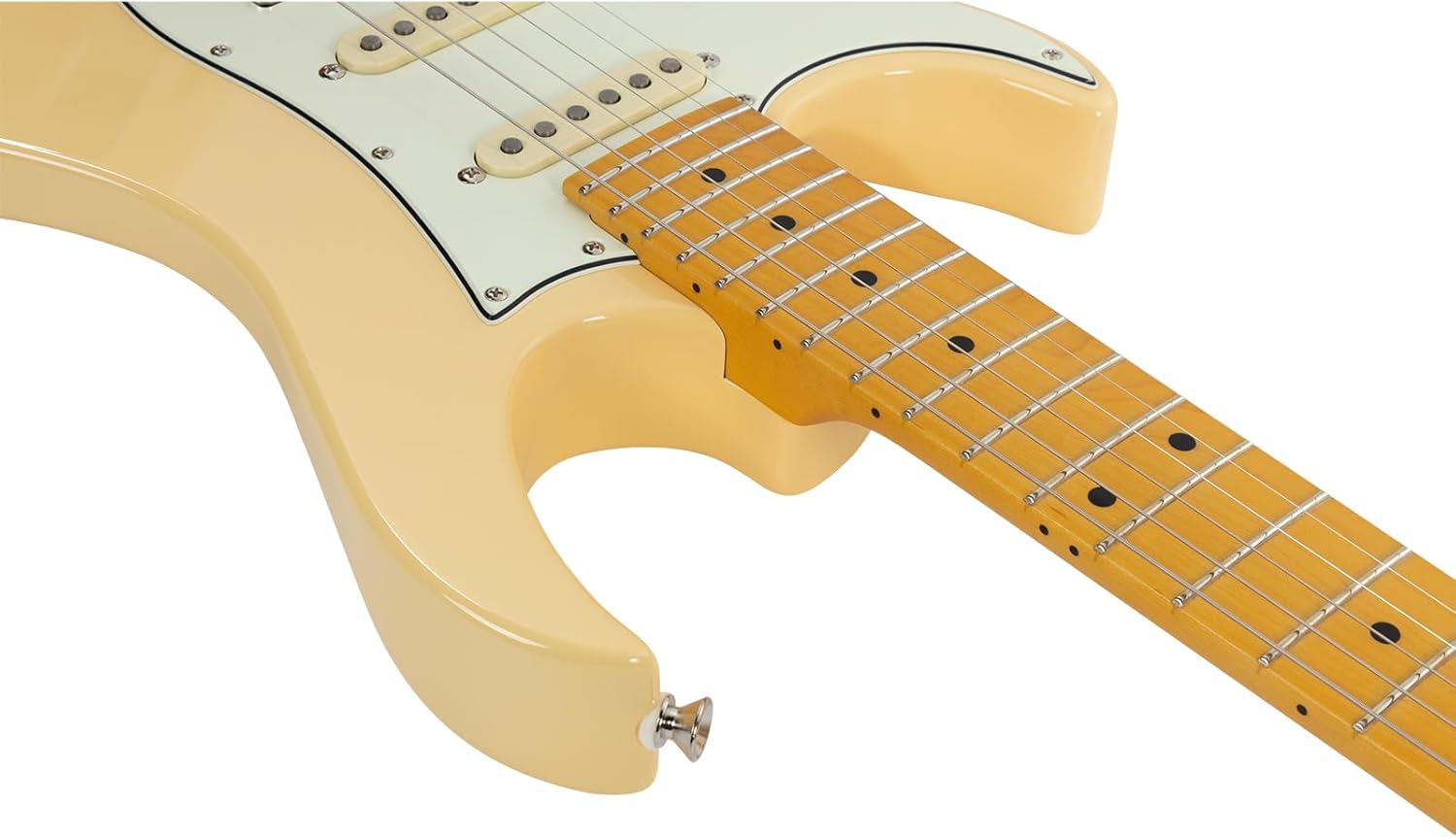 Vola Electric Guitar OZ RV MC LH Vintage Ivory Gloss Handmade in Japan MIJ Gotoh Bridge Gotoh Locking Tuner 6 Strings Modern C Neck For All Levels