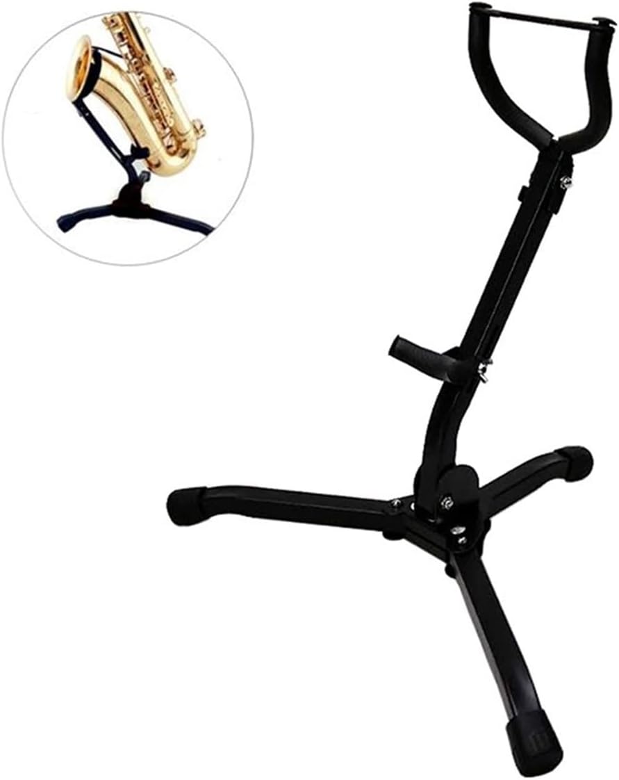 Sax Replacemen Set Foldable Portable Alto Tenor Saxophone Stand Sax Tripod Holder Saxophone Accessories Saxophone Accessories