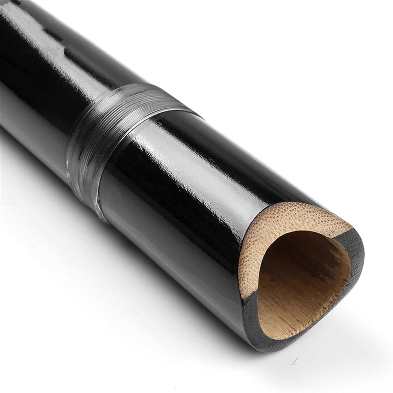 D Key Shakuhachi 5 Holes Musical Instruments Bamboo Vertical Flute Woodwind Instrument with Bag (Color : 1)