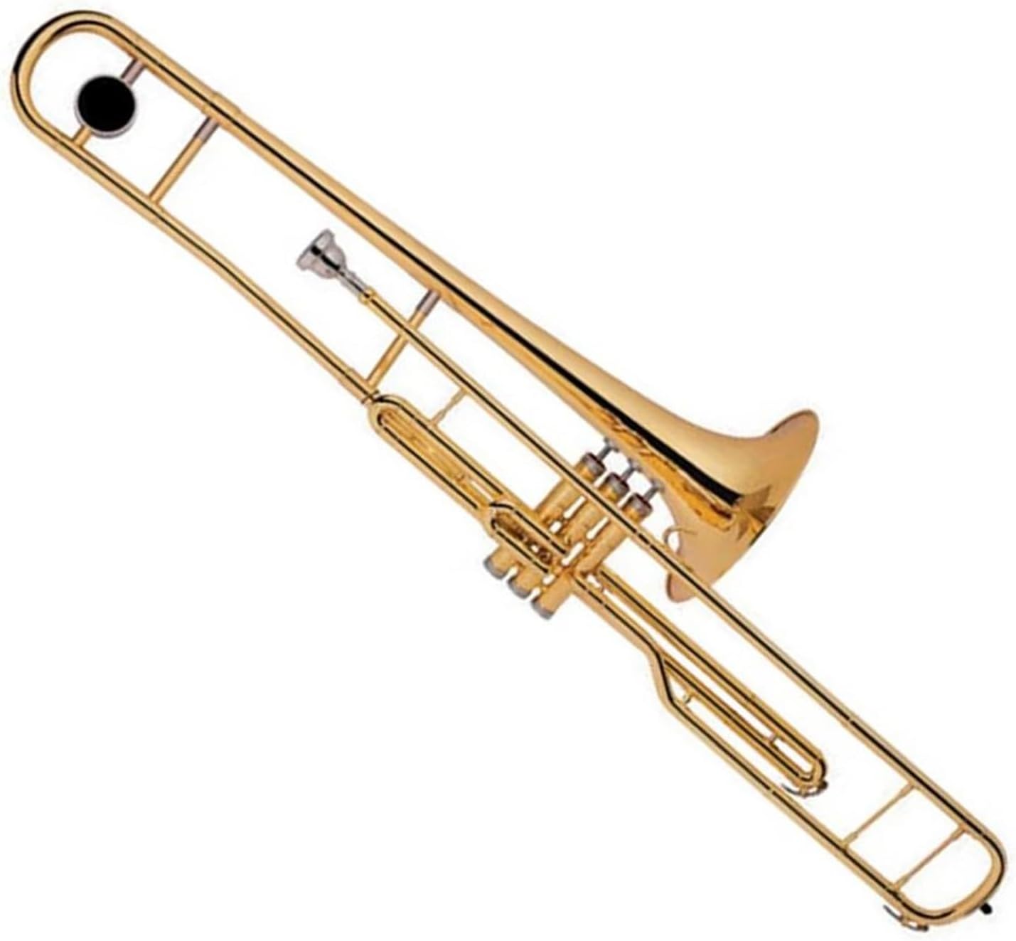 Professionals euphonium Popular grade gold lacquer brass body Piston Valves Alto Trombone