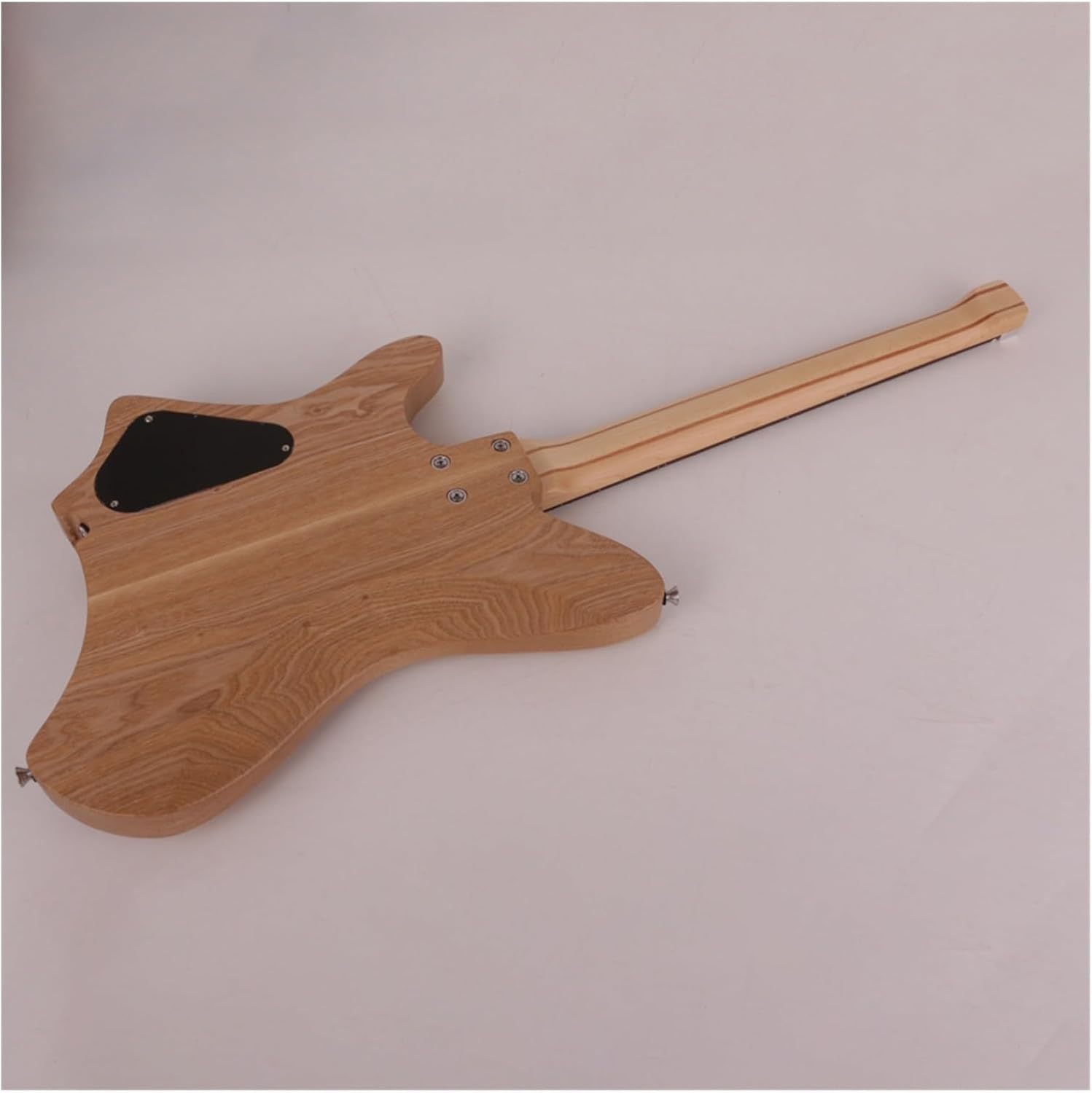 Maple/Mahogany Neck Rosewood Fingerboard Headless Travel Portable Electric Guitar Professional Headless Guitar (Color : 03)