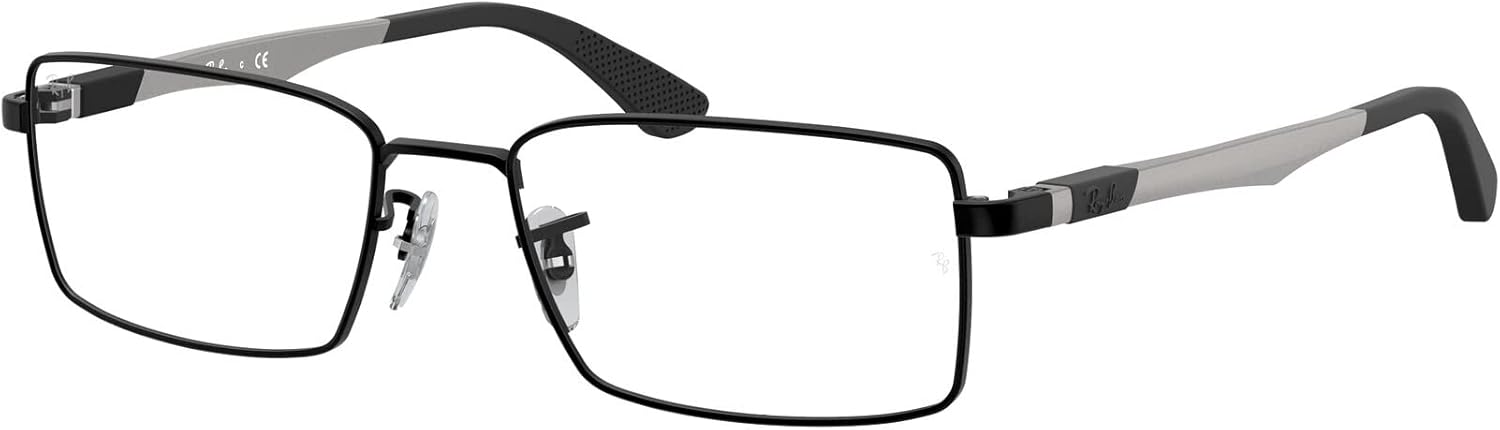 Ray-Ban 6275 Eyeglasses Bundle: 6275 6275 2503 Matte Black 54mm and Eyewear Cleaning Kit