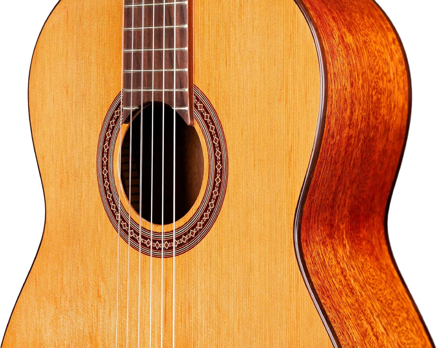 Cordoba C5 CD Lefty Classical Acoustic Nylon String Guitar, Iberia Series